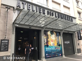 パリに新しい美術館がオープン！アトリエ・デ・リュミエール(光の